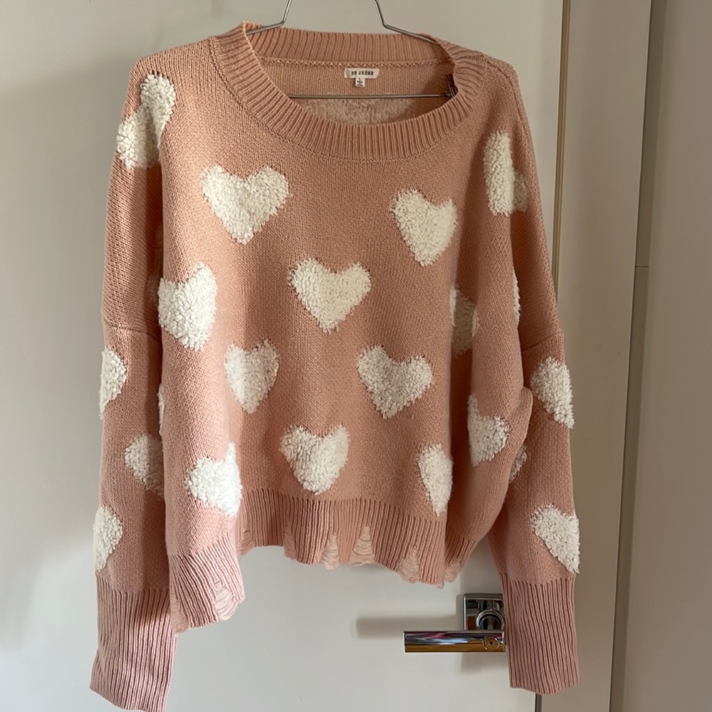 Heart sweater